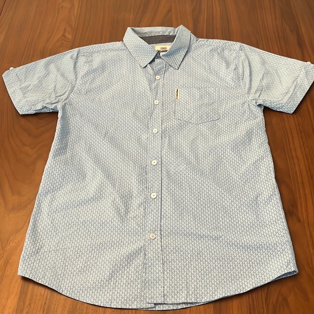 Ben Sherman size 14/16 button down short sleeve.